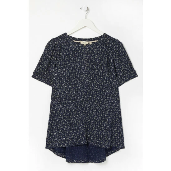 unnamed-file-3474.jpg Fat Face FatFace Blue Purdy Wave Dot Blouse -FatFaceshop unnamed file 3474