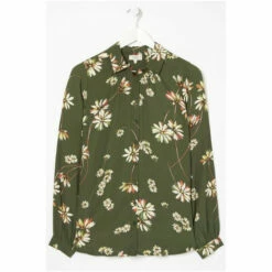 Fat Face FatFace Green Purbeck Blossom Blouse -FatFaceshop unnamed file 3493