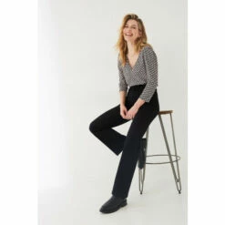 Fat Face FatFace Black Rose Artisan Geo Top -FatFaceshop unnamed file 3501