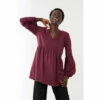 Fat Face FatFace Purple Ellie Longline Top -FatFaceshop unnamed file 3538