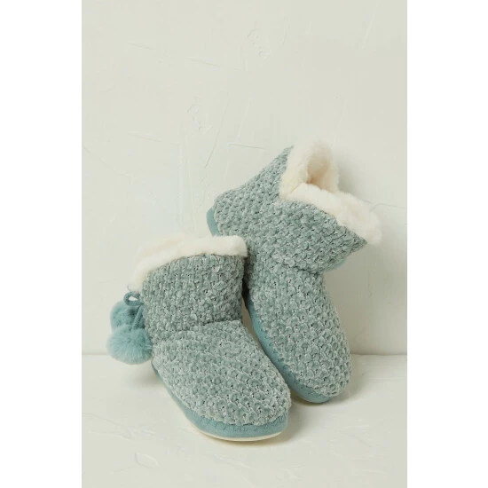 unnamed-file-3600.jpg Fat Face FatFace Green Millie Chenille Slipper Boots -FatFaceshop unnamed file 3600