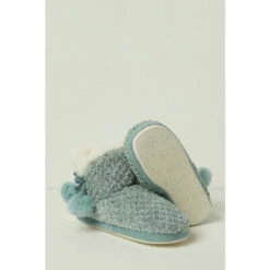 Fat Face FatFace Green Millie Chenille Slipper Boots 4 Fat Face FatFace Green Millie Chenille Slipper Boots -FatFaceshop unnamed file 3601