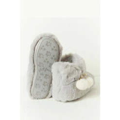 Fat Face FatFace Grey Freya Slipper Boots -FatFaceshop unnamed file 3605