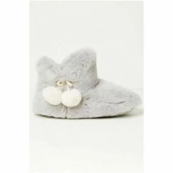 Fat Face FatFace Grey Freya Slipper Boots -FatFaceshop unnamed file 3606