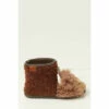 Fat Face FatFace Hamish Cow Brown Slipper Boots