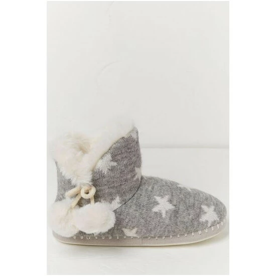 unnamed-file-3620.jpg Fat Face FatFace Grey Elodie Star Knit Slipper Boots -FatFaceshop unnamed file 3620