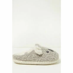 Fat Face FatFace Grey Kylie Koala Slippers