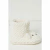 Fat Face FatFace Natural Polar Bear Slipper Boots