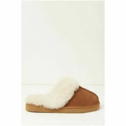 Fat Face FatFace Sienna Sheepskin Brown Slippers 5 Fat Face FatFace Sienna Sheepskin Brown Slippers -FatFaceshop unnamed file 3667