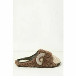 Fat Face FatFace Ronnie Ram Brown Slippers