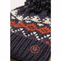 Fat Face FatFace Blue Fairisle Beanie -FatFaceshop unnamed file 3744