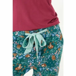 Fat Face FatFace Green Eva Woodland Pyjama Bottoms -FatFaceshop unnamed file 3801