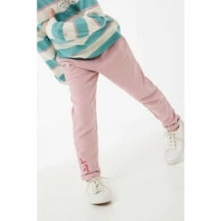 Fat Face FatFace Purple Embroidered Co-Ord Joggers