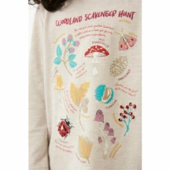 Fat Face FatFace Natural Toadstool Graphic T-Shirt -FatFaceshop unnamed file 381