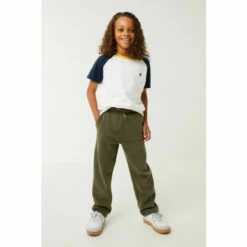 Fat Face FatFace Green Straight Leg Joggers