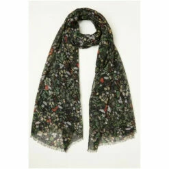 Fat Face FatFace Hidden Squirell Black Scarf -FatFaceshop unnamed file 3917
