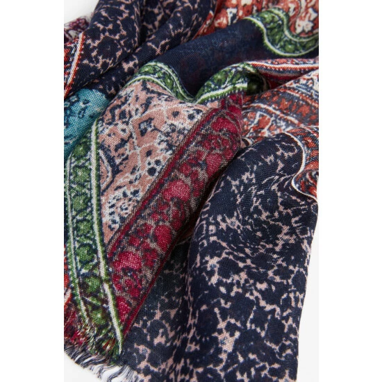 unnamed-file-3931.jpg Fat Face FatFace Blue Moroccan Tile Geo Scarf -FatFaceshop unnamed file 3931