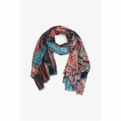 Fat Face FatFace Blue Moroccan Tile Geo Scarf 5 Fat Face FatFace Blue Moroccan Tile Geo Scarf -FatFaceshop unnamed file 3933