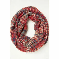 Fat Face FatFace Orange Tweed Snood