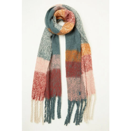 unnamed-file-3964.jpg Fat Face FatFace Green Ruby Check Scarf -FatFaceshop unnamed file 3964