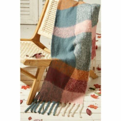 Fat Face FatFace Green Ruby Check Scarf 4 Fat Face FatFace Green Ruby Check Scarf -FatFaceshop unnamed file 3965