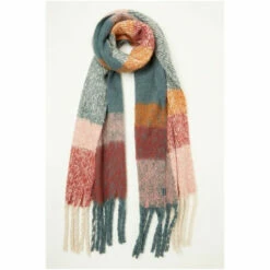 Fat Face FatFace Green Ruby Check Scarf 5 Fat Face FatFace Green Ruby Check Scarf -FatFaceshop unnamed file 3966