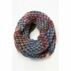 Fat Face FatFace Blue Space Dyed Twisted Yarn Snood Scarf -FatFaceshop unnamed file 3973
