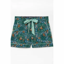 Fat Face FatFace Green Jenny Print Pyjama Shorts -FatFaceshop unnamed file 4013