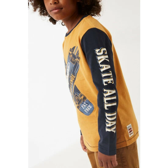 unnamed-file-402.jpg Fat Face FatFace Yellow Skate All Day T-Shirt -FatFaceshop unnamed file 402