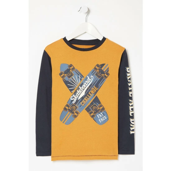 unnamed-file-403.jpg Fat Face FatFace Yellow Skate All Day T-Shirt -FatFaceshop unnamed file 403