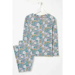 Fat Face FatFace Natural Rib Floral Pyjama Set -FatFaceshop unnamed file 4033