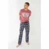 Fat Face FatFace Blue Asthall Light Checked Pyjama Bottoms -FatFaceshop unnamed file 4043