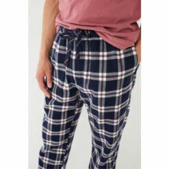 Fat Face FatFace Blue Asthall Light Checked Pyjama Bottoms -FatFaceshop unnamed file 4045