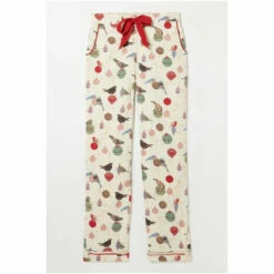 Fat Face FatFace Natural Eva Birds On Baubles Pyjamas -FatFaceshop unnamed file 4052