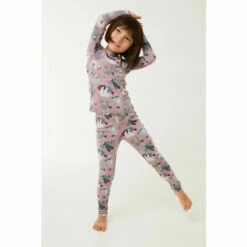 Fat Face FatFace Purple Sammy Sloth Snug Pyjama Set