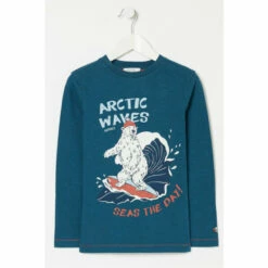 Fat Face FatFace Green Perry Polar Bear Check Pyjama Set -FatFaceshop unnamed file 4088