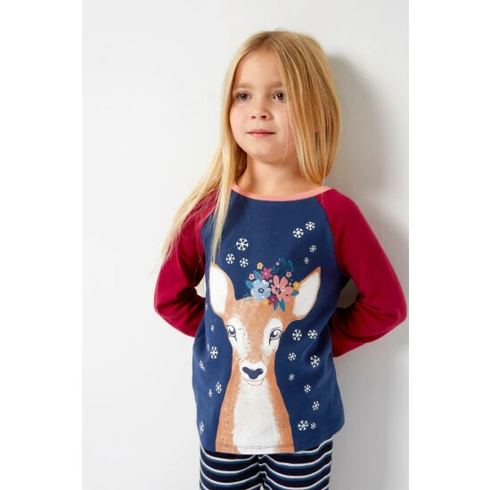 unnamed-file-4100.jpg Fat Face FatFace Blue Delilah Deer Pyjamas Set -FatFaceshop unnamed file 4100