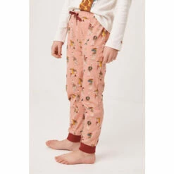 Fat Face FatFace Pink Gigi Giraffe Jersey Pyjama Set -FatFaceshop unnamed file 4105