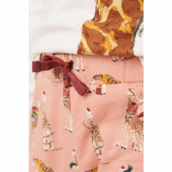 Fat Face FatFace Pink Gigi Giraffe Jersey Pyjama Set -FatFaceshop unnamed file 4107