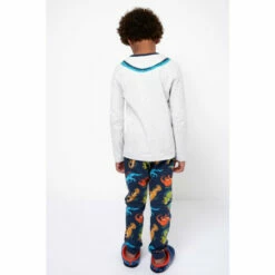 Fat Face FatFace Grey Danny Dino Pyjamas Set 3 Fat Face FatFace Grey Danny Dino Pyjamas Set -FatFaceshop unnamed file 4119