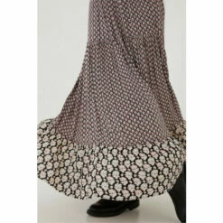 Fat Face Skye Woodblock Black Maxi Skirt -FatFaceshop unnamed file 4140