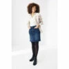 Fat Face FatFace Blue Hope Denim Skirt -FatFaceshop unnamed file 4143