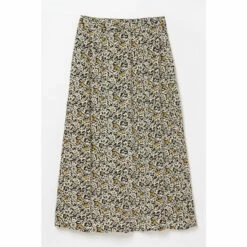 Fat Face FatFace Marley Mono Floral Black Midi Skirt -FatFaceshop unnamed file 4152