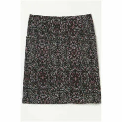 Fat Face FatFace Jennie Artisan Texture Black Skirt