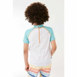 Fat Face FatFace Natural Raglan Short Sleeve Rashie Vest -FatFaceshop unnamed file 4263