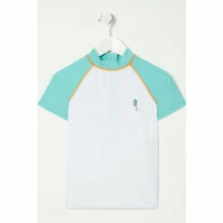 Fat Face FatFace Natural Raglan Short Sleeve Rashie Vest -FatFaceshop unnamed file 4265