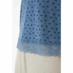 Fat Face FatFace Blue Sprigs Print Ruched Vest -FatFaceshop unnamed file 4296