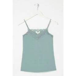 Fat Face FatFace Green V-Neck Lace Vest -FatFaceshop unnamed file 4302