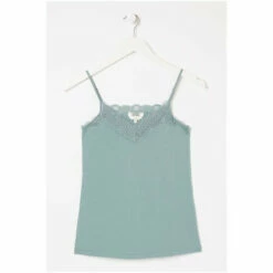 Fat Face FatFace Green V-Neck Lace Vest -FatFaceshop unnamed file 4303