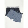 Fat Face FatFace 2 Pack Padstow Stripe Blue Boxers -FatFaceshop unnamed file 4307